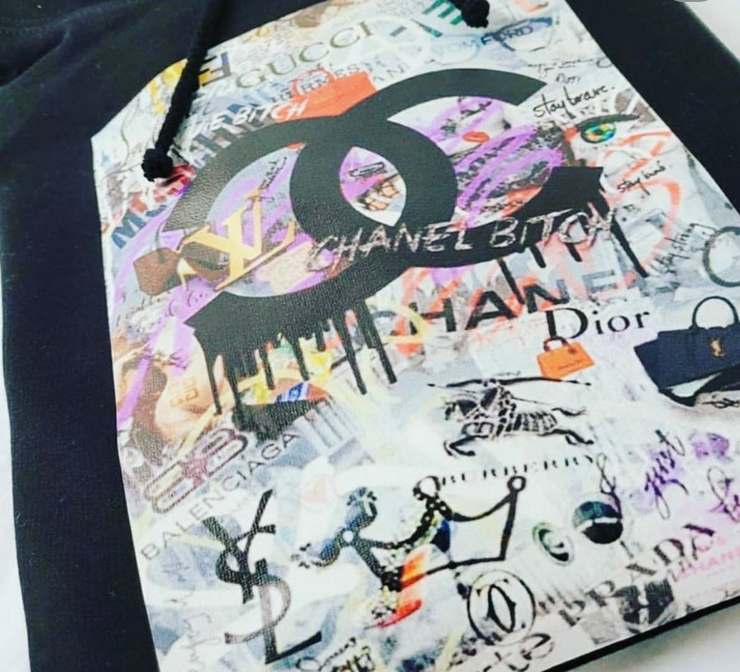 COLLAGE ART HOODIE